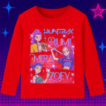 6126kb Детска блуза K-Pop Demon Hunters Huntrix Squad