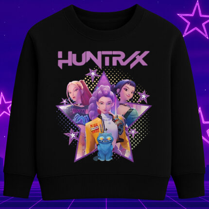 6125kv Детска ватирана блуза K-Pop Demon Hunters Huntrix