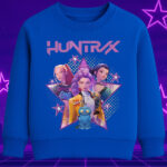 6125kv Детска ватирана блуза K-Pop Demon Hunters Huntrix