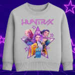 6125kv Детска ватирана блуза K-Pop Demon Hunters Huntrix