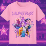 6125k Детска тениска K-Pop Demon Hunters Huntrix