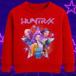 6125kv Детска ватирана блуза K-Pop Demon Hunters Huntrix