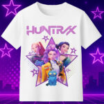 6125k Детска тениска K-Pop Demon Hunters Huntrix