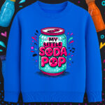 6131kv Детска ватирана блуза K-Pop Demon Hunters My Little Soda Pop