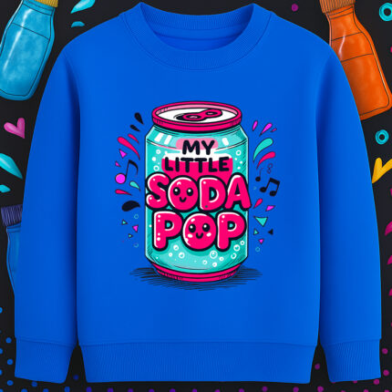 6131kv Детска ватирана блуза K-Pop Demon Hunters My Little Soda Pop