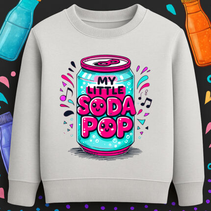 6131kv Детска ватирана блуза K-Pop Demon Hunters My Little Soda Pop