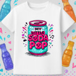 6131k Детска тениска K-Pop Demon Hunters My Little Soda Pop