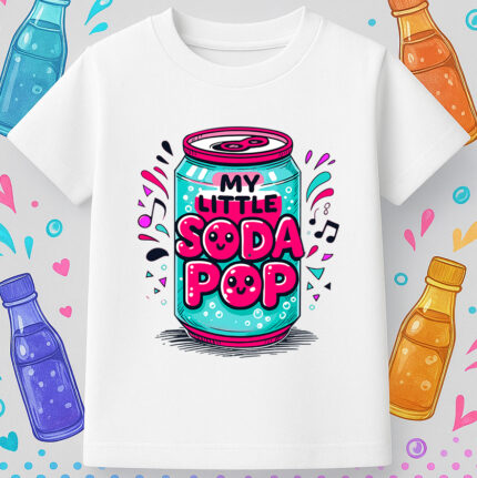6131k Детска тениска K-Pop Demon Hunters My Little Soda Pop