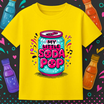 6131k Детска тениска K-Pop Demon Hunters My Little Soda Pop