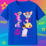 6127k Детска тениска K-Pop Demon Hunters Saja Boys Squad