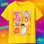 6127k Детска тениска K-Pop Demon Hunters Saja Boys Squad