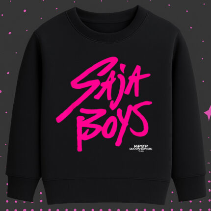 6128kv Детска ватирана блуза K-Pop Demon Hunters Saja Boys