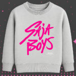 6128kv Детска ватирана блуза K-Pop Demon Hunters Saja Boys