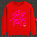 6128kv Детска ватирана блуза K-Pop Demon Hunters Saja Boys