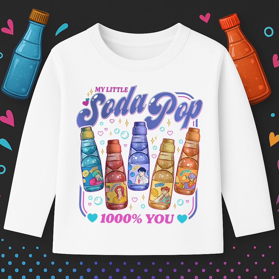 K-Pop-Demon-Hunters-Soda-Pop-white 6130kb Детска блуза K-Pop Demon Hunters Soda Pop