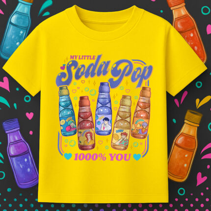 6130k Детска тениска K-Pop Demon Hunters Soda Pop