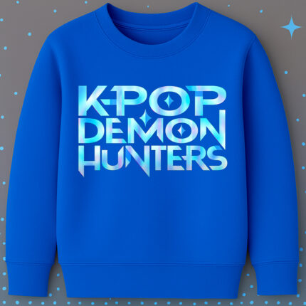6129kv Детска ватирана блуза K-Pop Demon Hunters