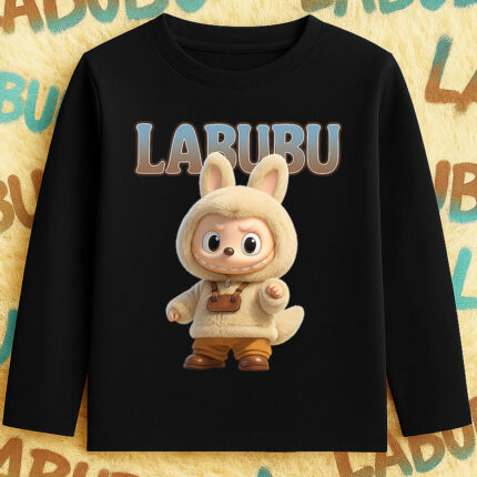 6124kb Детска блуза Labubu Cozy