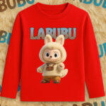 6124kb Детска блуза Labubu Cozy
