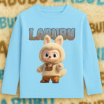 6124kb Детска блуза Labubu Cozy