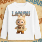 6124kb Детска блуза Labubu Cozy