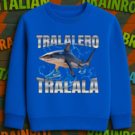 6108kv Детска ватирана блуза Tralalero Tralala