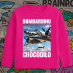 6107kb Детска блуза Bombardino Crocodilo