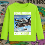 6107kb Детска блуза Bombardino Crocodilo