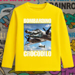 6107kb Детска блуза Bombardino Crocodilo