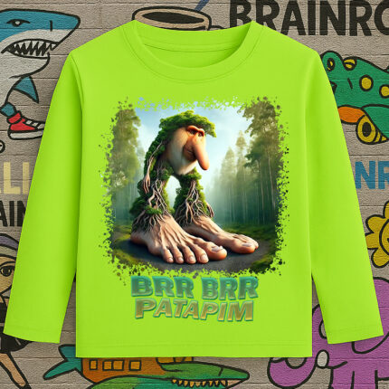 6104kb Детска блуза Brr Brr Patapim Forest