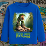 6104kb Детска блуза Brr Brr Patapim Forest