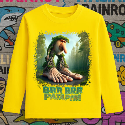 6104kb Детска блуза Brr Brr Patapim Forest