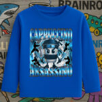 6111kb Детска блуза Cappuccino Assasino Blue