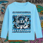 6111kb Детска блуза Cappuccino Assasino Blue