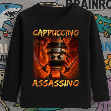 6112kb Детска блуза Cappuccino Assasino Fire