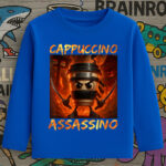 6112kb Детска блуза Cappuccino Assasino Fire