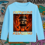 6112kb Детска блуза Cappuccino Assasino Fire
