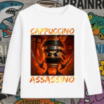 6112kb Детска блуза Cappuccino Assasino Fire