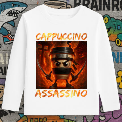 6112kb Детска блуза Cappuccino Assasino Fire
