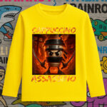 6112kb Детска блуза Cappuccino Assasino Fire