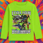 6103kb Детска блуза Brainrot