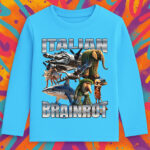 6103kb Детска блуза Brainrot