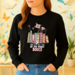 1213b Дамска ватирана блуза Too Many Books