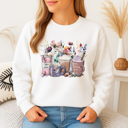 1215b Дамска ватирана блуза Coffee First