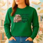 1217b Дамска ватирана блуза Love Books