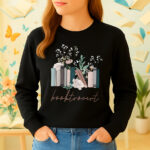 1226b Дамска ватирана блуза Booktrovert