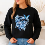 1240b Дамска ватирана блуза Blue Eye
