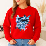 1240b Дамска ватирана блуза Blue Eye - Image 5