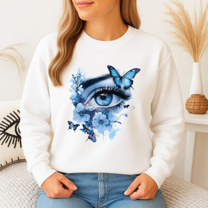 1240b Дамска ватирана блуза Blue Eye