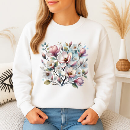 1242b Дамска ватирана блуза Magnolia